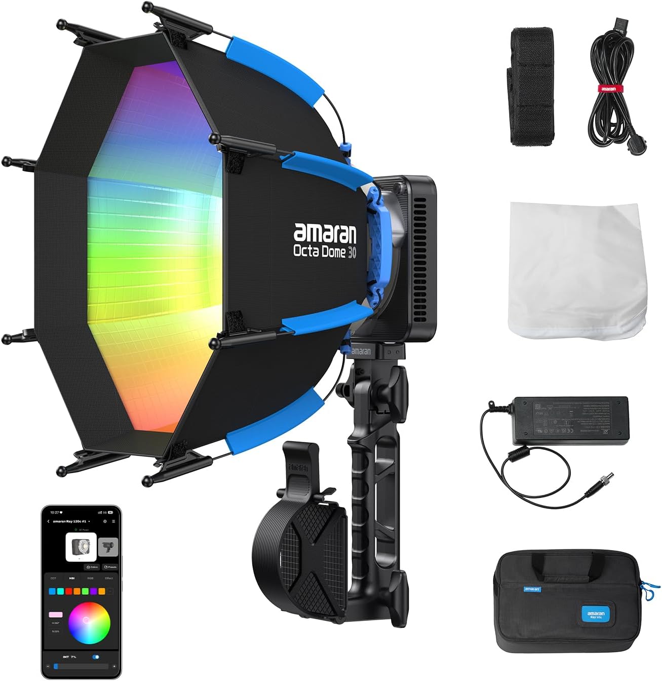 Photography Lighting Bag - Światło wideo LED RGB o mocy
