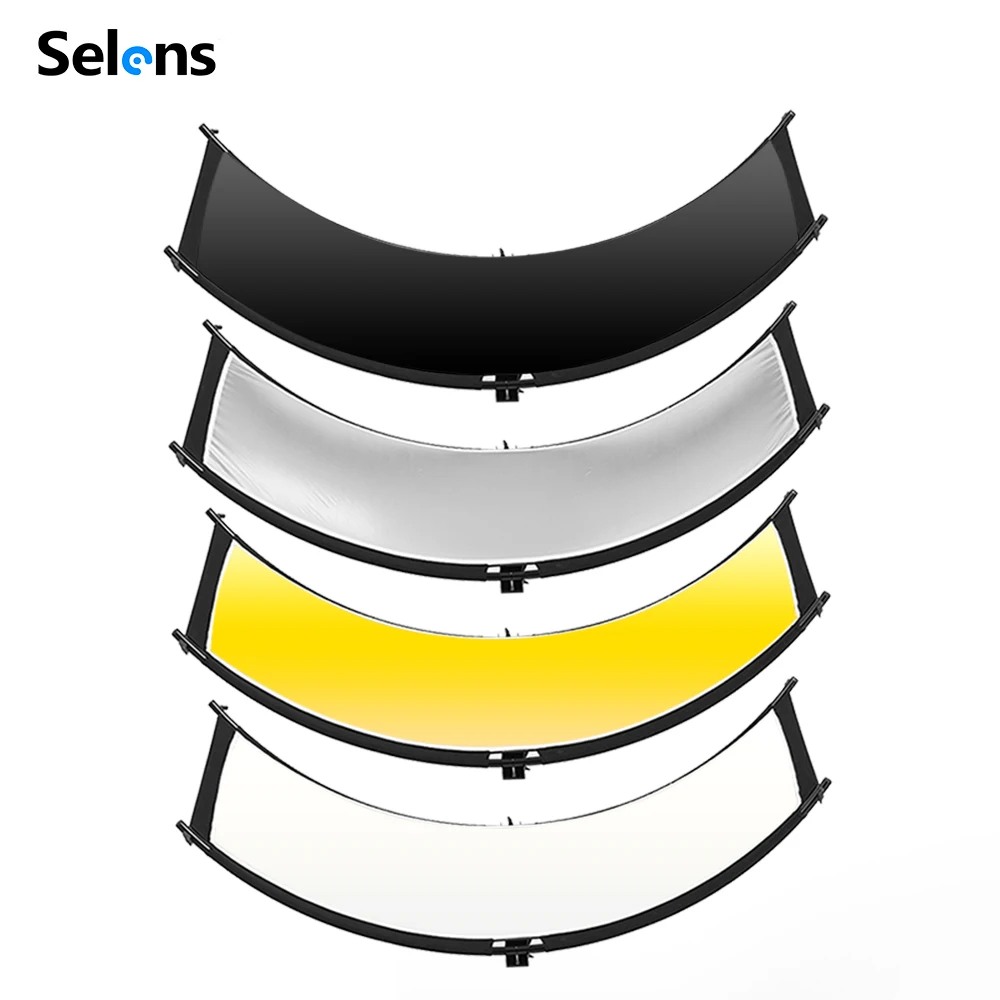Photography Lighting Type - Zestaw odblaskowy Selens 4-IN-1 w kształcie