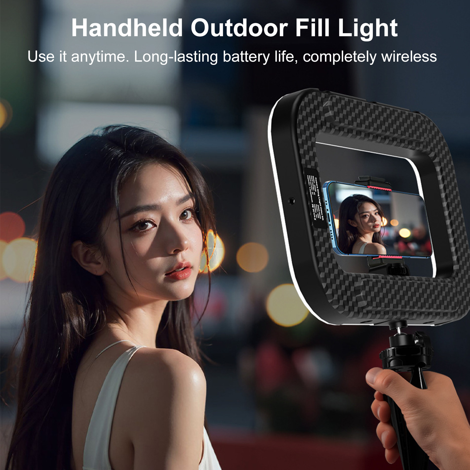 Akumulatorowa lampka do telefo – Quality Photography Lighting recenzja i cena
