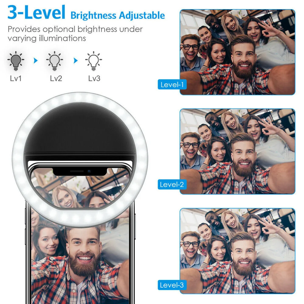 Akumulatorowa lampka selfie z  – Quality Photography Lighting recenzja i cena