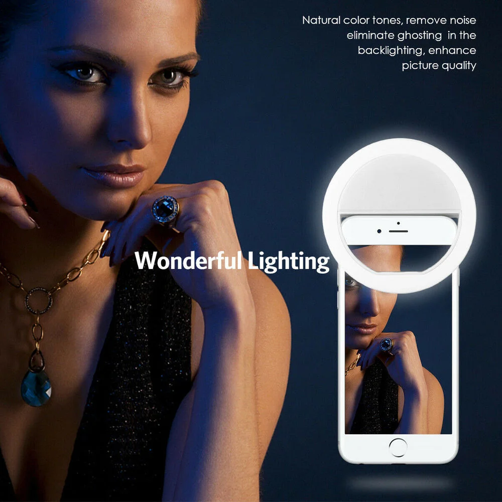 Akumulatorowa lampka selfie z  – Quality Photography Lighting recenzja i cena