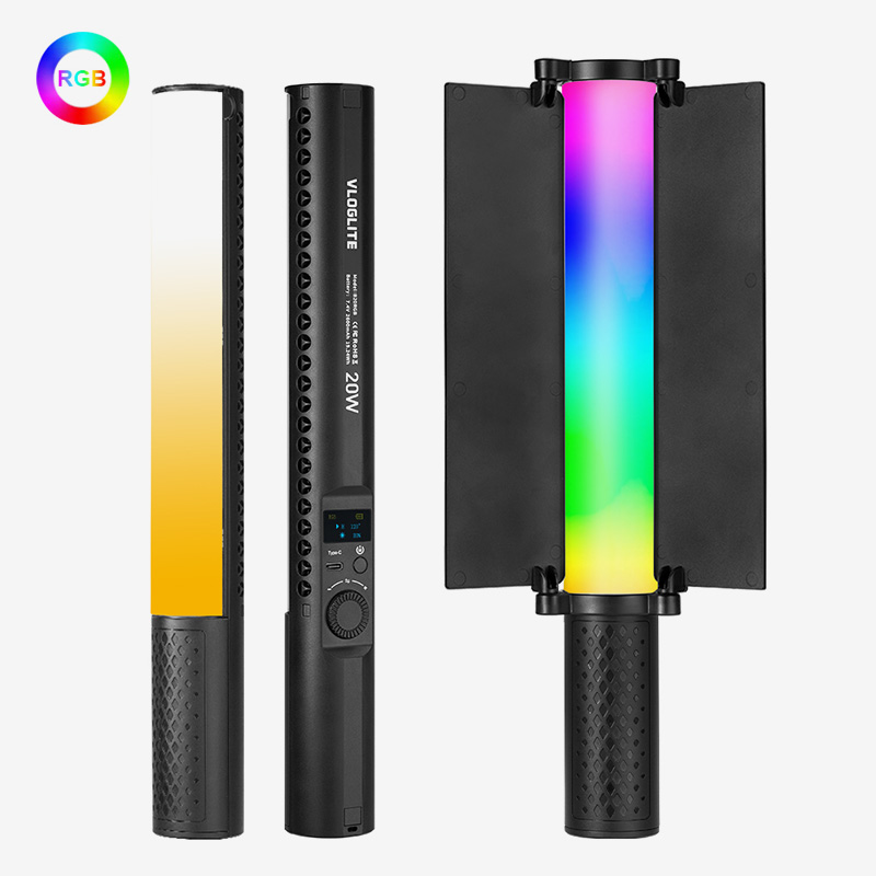 B20 RGB LED Light Stick Ręczna – Photography Lighting Youtube recenzja i cena