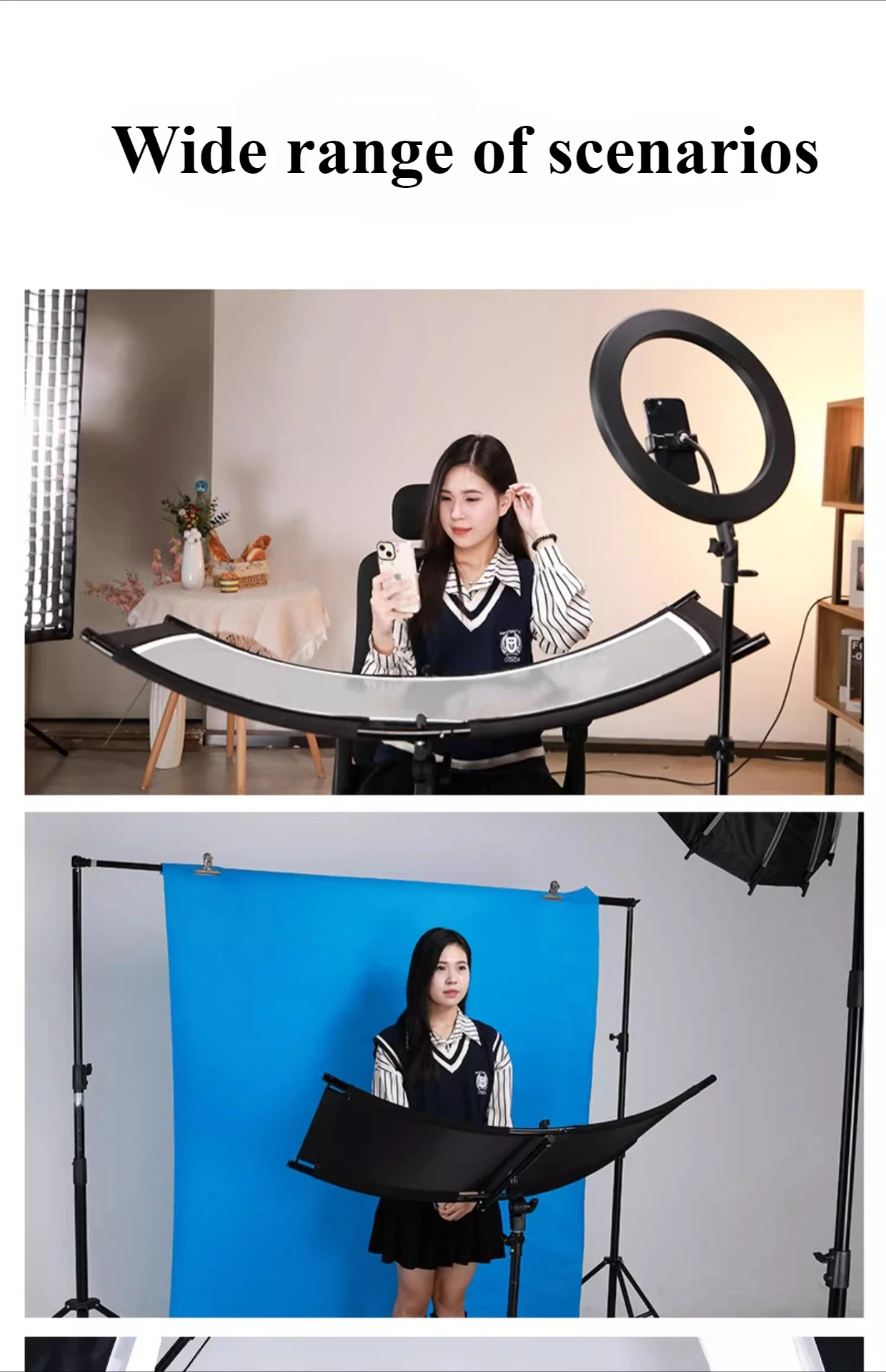 4-kolorowy materiałowy reflekt – Photography Lighting Type recenzja i cena