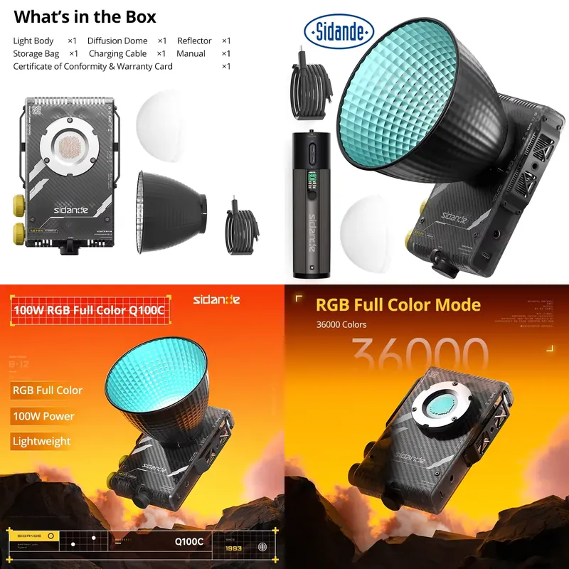 Lampa fotograficzna Sidande Q1 – Photography Of Lighting recenzja i cena
