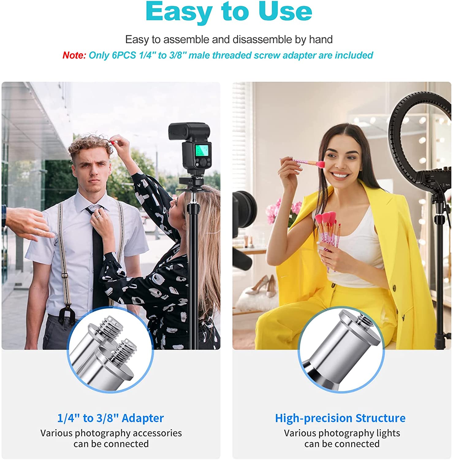 Selens Standard 3/8 do 1/4 Ada – Photography Lighting Tool recenzja i cena