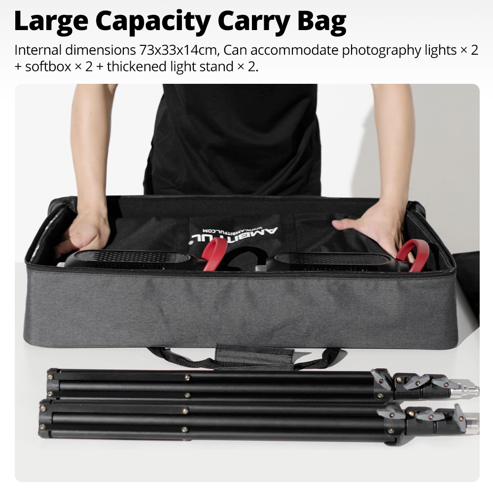 AMBITFUL nowa torba transporto – Photography Lighting Bag recenzja i cena