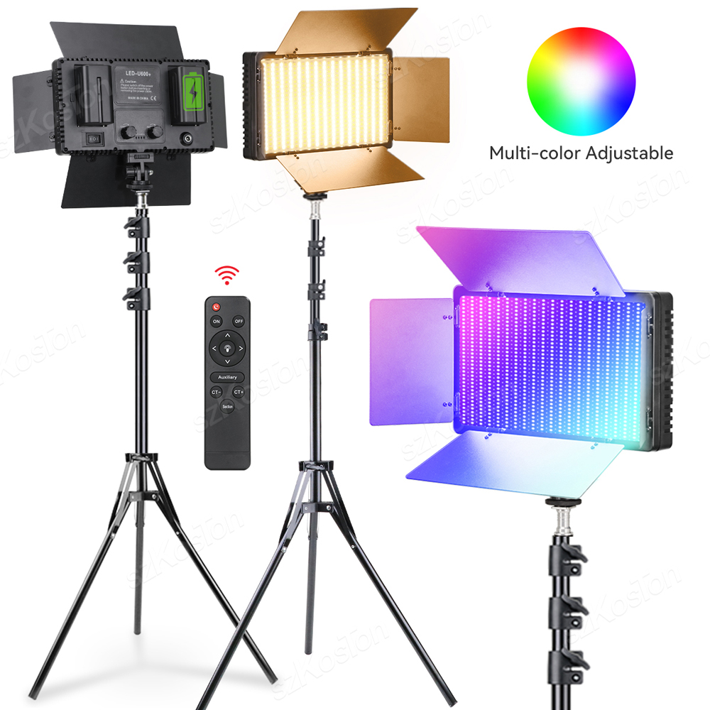 RGB Fotografia wideo LED Panel – Photography Lighting Youtube recenzja i cena