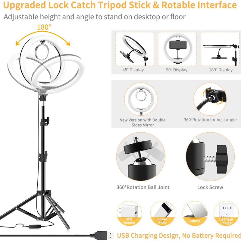 Lampy pierścieniowe LED 16cm 2 – Photography Lighting Youtube recenzja i cena